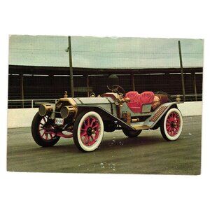 Peerless Speedster 1911 Postcard Vintage Car Craven Foundation Retro Art Ontario